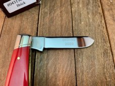 Schatt and Morgan Reverse Gunstock Smooth Brick Red Bone 1 of 30 Made in 2009