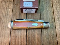 Schatt and Morgan Medium Coke Bottle Smooth Harvest Orange Bone Keystone Series 19 2009