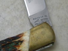 Parker Cut. Co. Japan Bone Leopard Lockback Knife 
