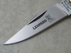 Parker Cut. Co. Japan Bone Leopard Lockback Knife 