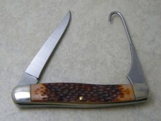 Western USA Delrin Bird Knife w/Gut Hook