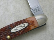 Western USA Delrin Bird Knife w/Gut Hook