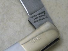 Parker Edwards Pearl Damascus ABCA Lmtd. Edition 1 of 3990 Trapper Knife c.1986