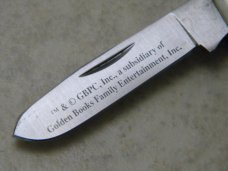 Schrade + USA 505SC Scrimshaw Cowboy Series Stockman Knife