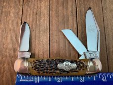 Schatt and Morgan Premier Series Railsplitter Golden Root Jigged Bone 2003