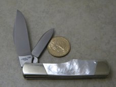 Parker Frost "Big Lou" Louisville, KY 1982 World's Fair Blade Release Gunstock Knife