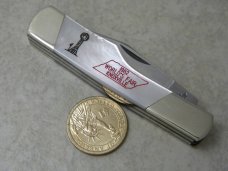 Parker Frost "Big Lou" Louisville, KY 1982 World's Fair Blade Release Gunstock Knife