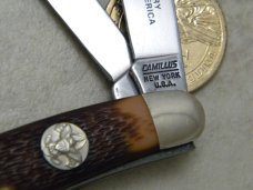 Camillus NY USA 75th Anniv. Boy Scouts of America Delrin Stockman Knife