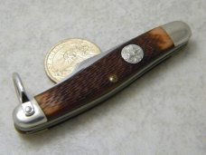 Camillus NY USA 75th Anniv. Boy Scouts of America Delrin Stockman Knife