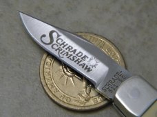 Schrade + USA 511 SC Scrimshaw Mini Lockback Knife NIB