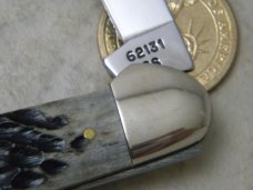 Case XX USA 3 Dot NKCA 25th Anniv. 62131 Bone Canoe Knife NIB