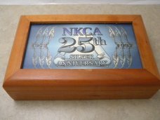 Case XX USA 3 Dot NKCA 25th Anniv. 62131 Bone Canoe Knife NIB