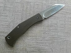 Taylor Made Cochise..Aebl..OD Canvas Micarta..3 11/16" clsd..titanium liners,lanyard tube..coa/pouch