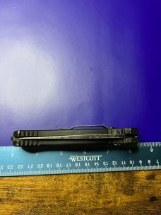 Benchmade 9051 AFO II AUTO Folding Knife  Black Combo Blade