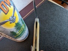 GEC 68 White Owl - Cowhide Jigged Bone LNIT 