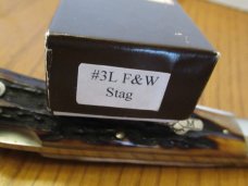 Schatt & Morgan Wire & File Stag Mountain Man Folding Lock Back Hunter Pattern # 3L