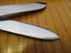 Schatt Morgan Autumn Gold Corn Cob Jigged Bone Sleeveboard Whittler Pattern # 043213