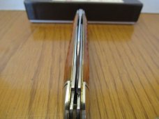Schatt Morgan Autumn Gold Corn Cob Jigged Bone Sleeveboard Whittler Pattern # 043213