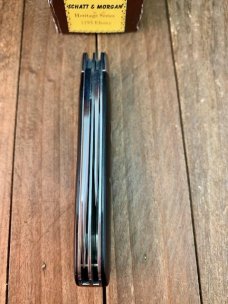 Schatt and Morgan Heritage Series 2 Blade Jack Ebony 