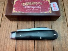 Schatt and Morgan Heritage Series 2 Blade Jack Ebony 