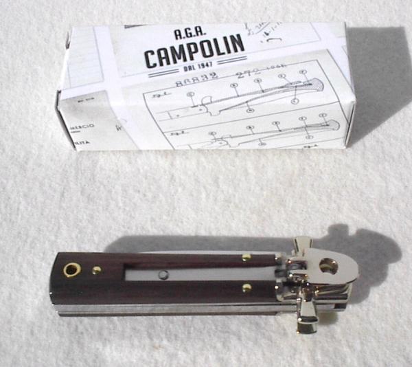 NEW AUTOMATIC AGA CAMPOLIN EXOTIC COCOBOLO WOOD MINI DOMINUS 15cm - 6" LEVER LOCK NEW AUTOMATIC AGA CAMPOLIN EXOTIC COCOBOLO WOOD MINI DOMINUS 15cm - 6" LEVER LOCK