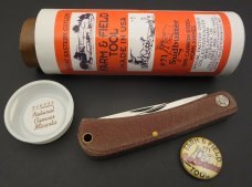 Great Eastern Cutlery #71 SFO CK Sudbuster Natural Canvas Micarta GEC Collector Knives SFO 715222