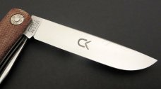 Great Eastern Cutlery #71 SFO CK Sudbuster Natural Canvas Micarta GEC Collector Knives SFO 715222