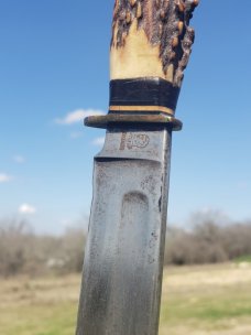 Othello Anton Wingen Jr - German Stag Hunting Knife - Solingen 