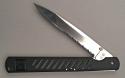 12 3/4" Al Mar SEKI JAPAN Quicksilver V Jumbo MONSTER vintage collector folder knife, NOS, 1982