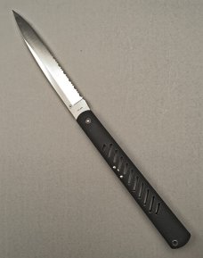 12 3/4" Al Mar SEKI JAPAN Quicksilver V Jumbo MONSTER vintage collector folder knife, NOS, 1982