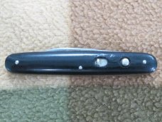 VTG/ANTIQUE SCHRADE CUT CO.WALDEN N.Y 2 BLADE SPRING BUTTON POCKET KNIFE