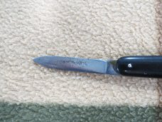 VTG/ANTIQUE SCHRADE CUT CO.WALDEN N.Y 2 BLADE SPRING BUTTON POCKET KNIFE