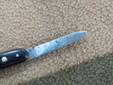 VTG/ANTIQUE SCHRADE CUT CO.WALDEN N.Y 2 BLADE SPRING BUTTON POCKET KNIFE