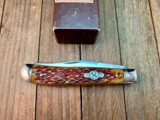 Schatt and Morgan Premier Series Mini Trapper Golden Root Jigged Bone 