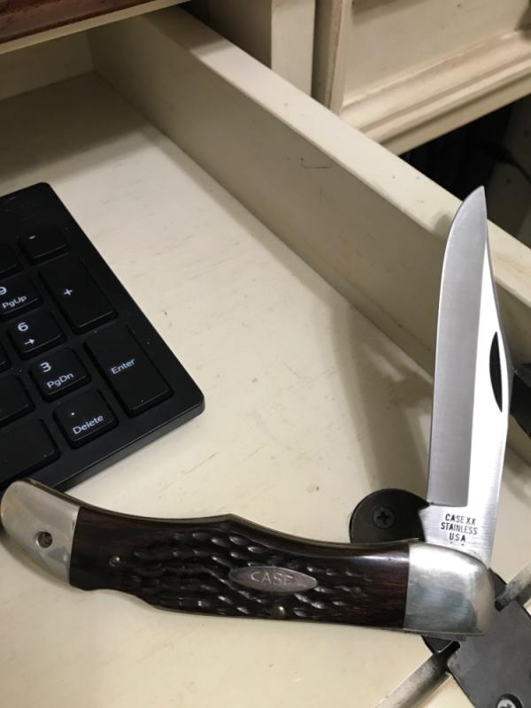 Case 6165L folding hunter 2 dot 1978