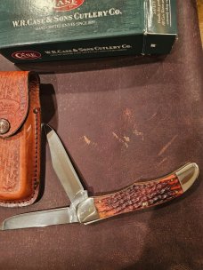 Case large 2 blade hunter