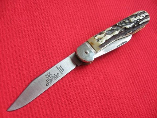Older German HUBERTUS Pen Blade Release Leverlock Knife