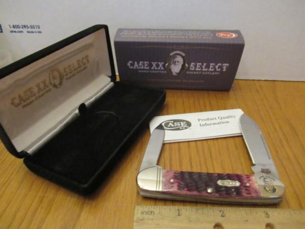 Case XX Select 2018 Cabernet Bone Canoe Pattern # 62131 SS