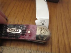 Case XX Select 2018 Cabernet Bone Seahorse Whittler Pattern # 6355WH