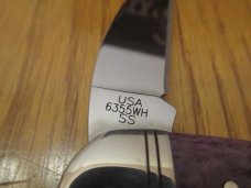 Case XX Select 2018 Cabernet Bone Seahorse Whittler Pattern # 6355WH