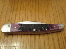 Case XX Select 2018 Cabernet Bone Seahorse Whittler Pattern # 6355WH