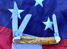 Case xx 2007 Premier Edition Stockman Knife (9318 SS) w/ Balone Corelon Handles