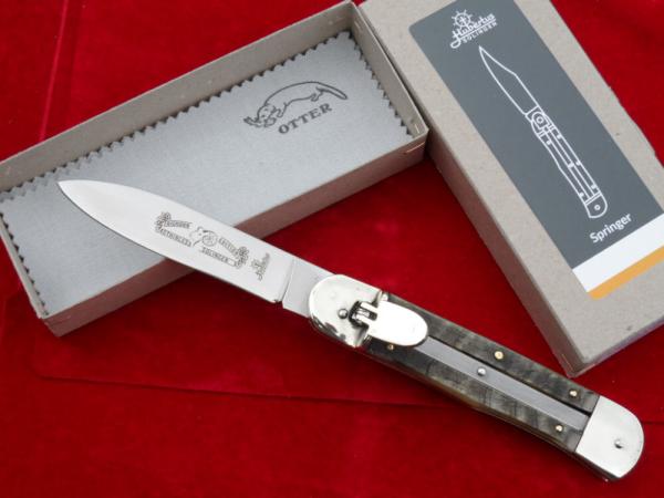 New 7-3/4" Hubertus "Springer" leverlock auto (68.111.WH.11)Big Horn Edition Rams Horn II New 7-3/4" Hubertus "Springer" leverlock auto (68.111.WH.11)Big Horn Edition Rams Horn II