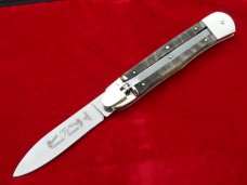 New 7-3/4" Hubertus "Springer" leverlock auto (68.111.WH.11)Big Horn Edition Rams Horn II