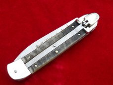 New 7-3/4" Hubertus "Springer" leverlock auto (68.111.WH.11)Big Horn Edition Rams Horn II