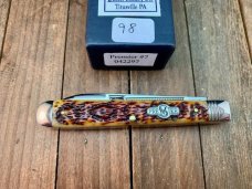Schatt and Morgan Premier Series Horticultural Knife Golden Root Jigged Bone 2005