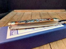 Schatt and Morgan Premier Series Jr. Scout Knife Golden Root Jigged Bone 2007