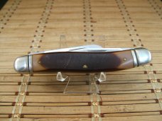 SCHRADE OLD TIMER 858 LUMBERJACK RARE VINTAGE USA MADE OLDER HIGH CARBON STEEL FOLDING POCKET KNIFE
