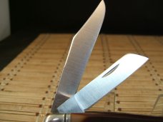 SCHRADE OLD TIMER 858 LUMBERJACK RARE VINTAGE USA MADE OLDER HIGH CARBON STEEL FOLDING POCKET KNIFE