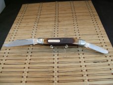 SCHRADE OLD TIMER 858 LUMBERJACK RARE VINTAGE USA MADE OLDER HIGH CARBON STEEL FOLDING POCKET KNIFE